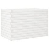 Vidaxl plantenbak 70x40x46 cm massief grenenhout wit
