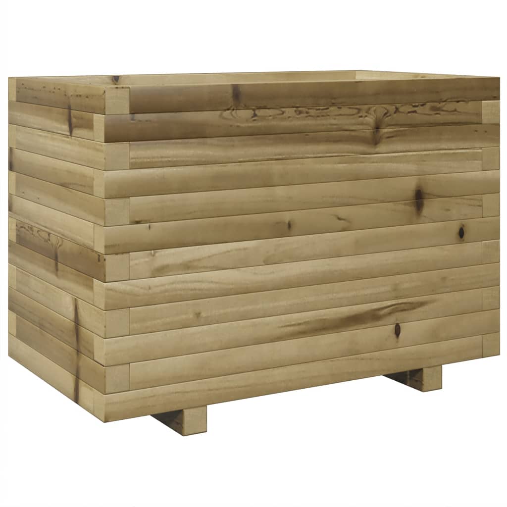 VidaXL Plantenbak 70x40x49,5 cm geïmpregneerd grenenhout