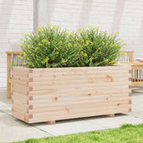 VidaXL Plantenbak 110x40x49,5 cm massief grenenhout