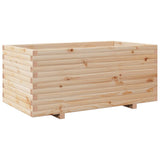 VidaXL Plantenbak 110x60x49,5 cm massief grenenhout