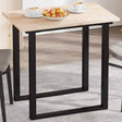 Vidaxl tafelblad rechthoekig 80x50x1,7 cm massief grenenhout