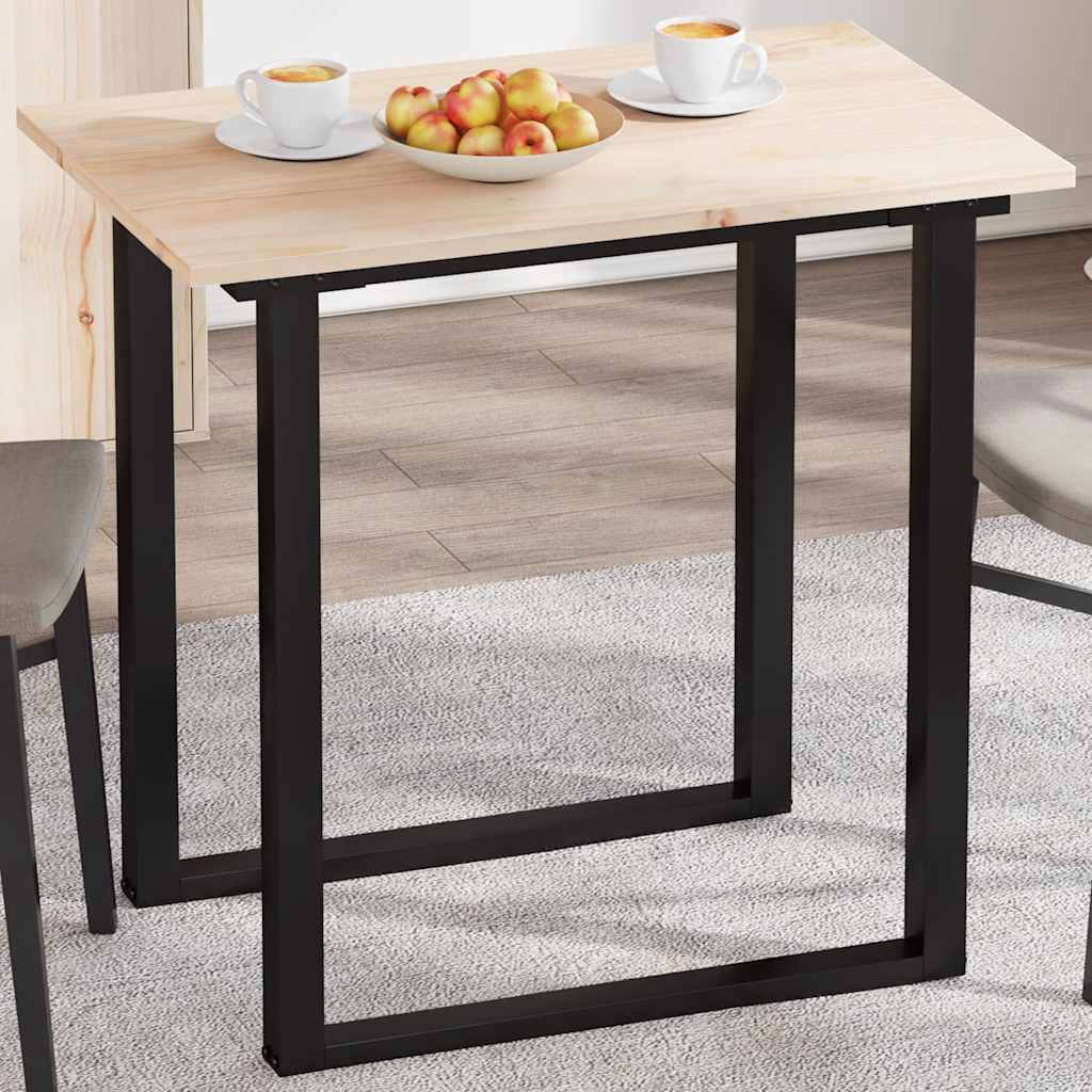 Vidaxl tafelblad rechthoekig 80x50x1,7 cm massief grenenhout