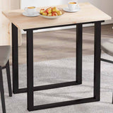 Vidaxl tafelblad rechthoekig 80x50x1,7 cm massief grenenhout