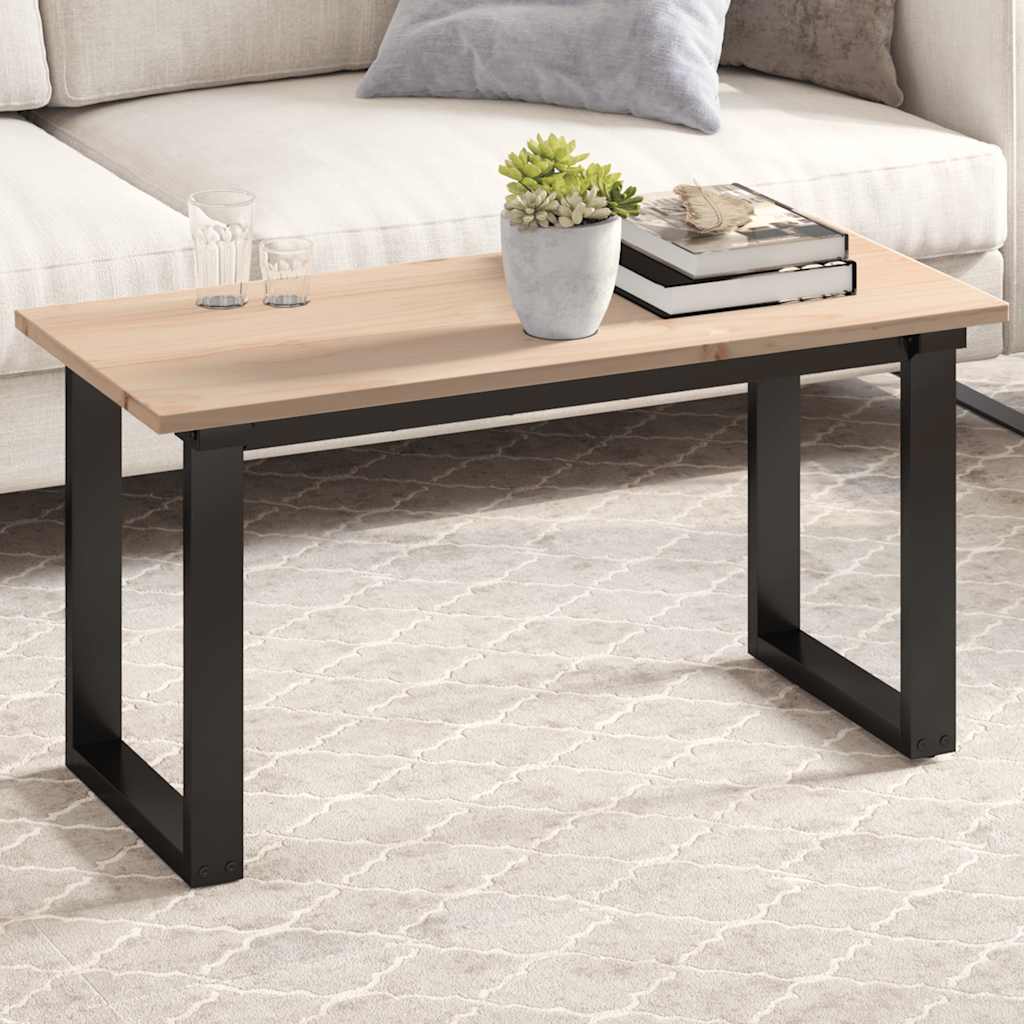 Vidaxl tafelblad rechthoekig 90x40x1,7 cm massief grenenhout