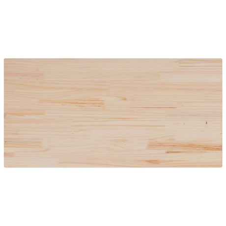 Vidaxl tafelblad rechthoekig 100x50x1,7 cm massief grenenhout