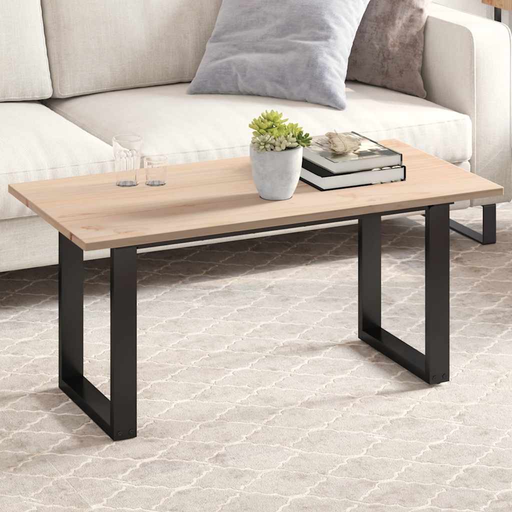 Vidaxl tafelblad rechthoekig 100x50x1,7 cm massief grenenhout