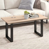 Vidaxl tafelblad rechthoekig 100x50x1,7 cm massief grenenhout