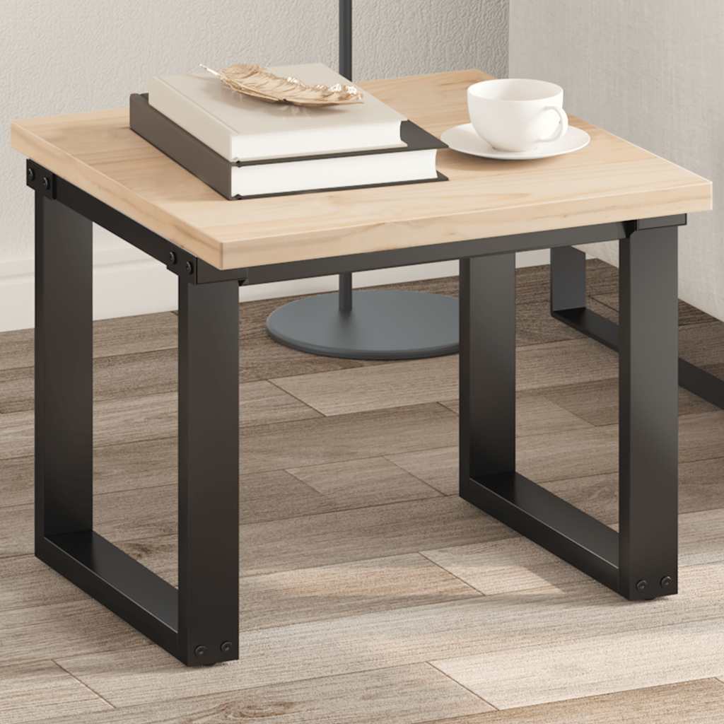 Vidaxl tafelblad vierkant 50x50x2,5 cm massief grenenhout