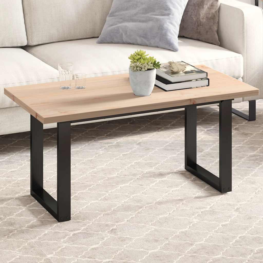 Vidaxl tafelblad rechthoekig 100x50x2,5 cm massief grenenhout
