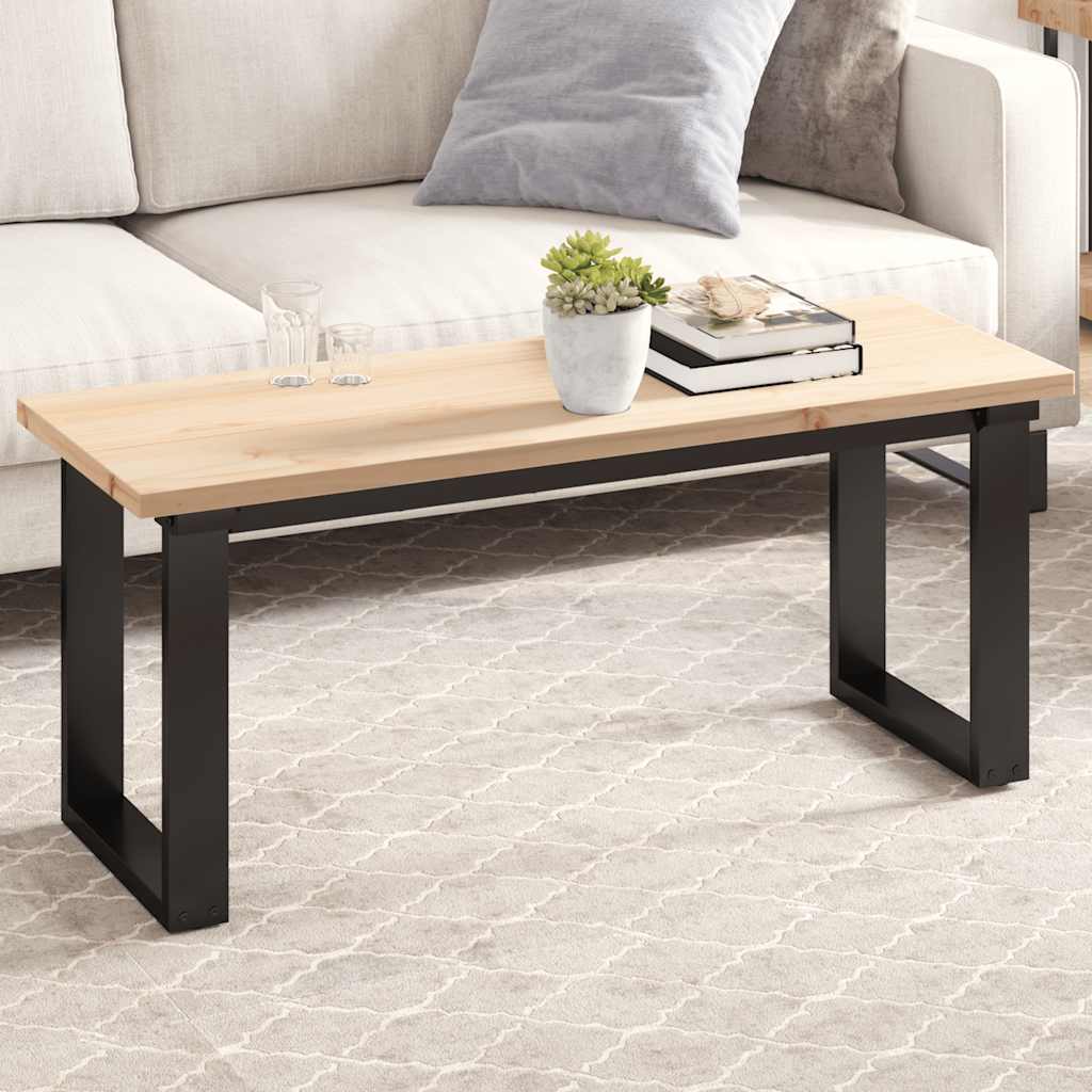 Vidaxl tafelblad rechthoekig 110x40x2,5 cm massief grenenhout