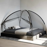 Vidaxl klamboe met deuren mongolia 220 gaas 200x180x135 cm zwart
