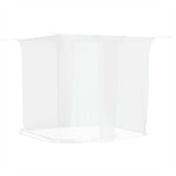 Vidaxl hangende klamboe 156 gaas 220x150x180 cm wit