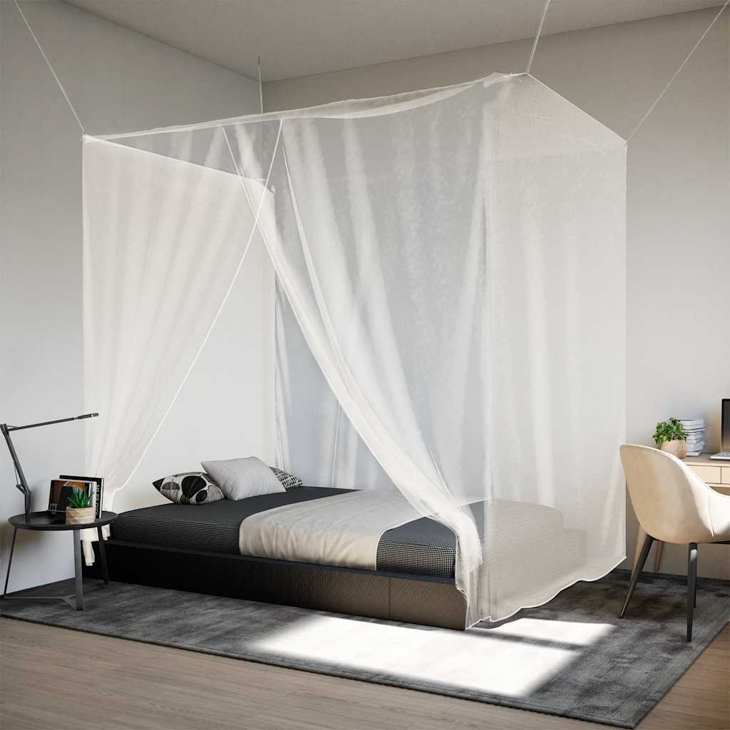 Tmf tormino fulfilment hangende klamboe 156 gaas 220x200x210 cm wit