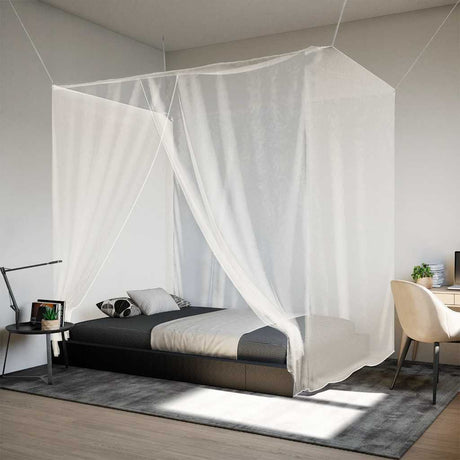 Tmf tormino fulfilment hangende klamboe 156 gaas 220x200x210 cm wit