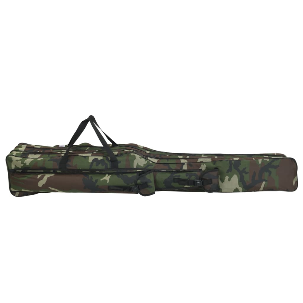 Vidaxl Hengeltas 150 cm Camouflage Oxford Stof grøn