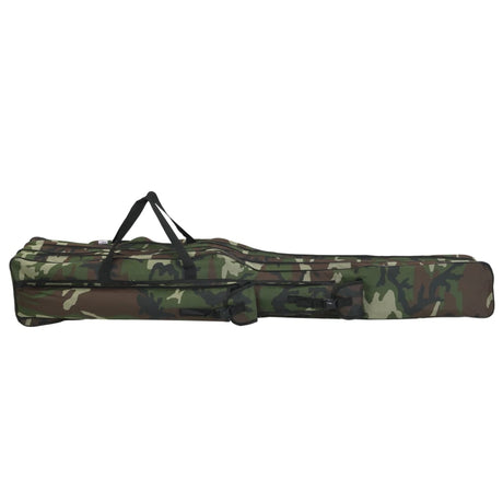 Vidaxl hengeltas 160 cm camouflage oxford stof groen