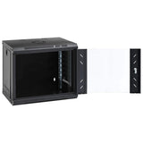 Vidaxl 9u wandgemonteerde netwerkkast 19 ip20 53x40x45 cm