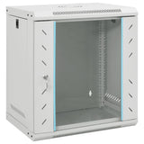 Vidaxl Network Cabinet Wall -monterad 12h 19 IP20 53x40x60 cm