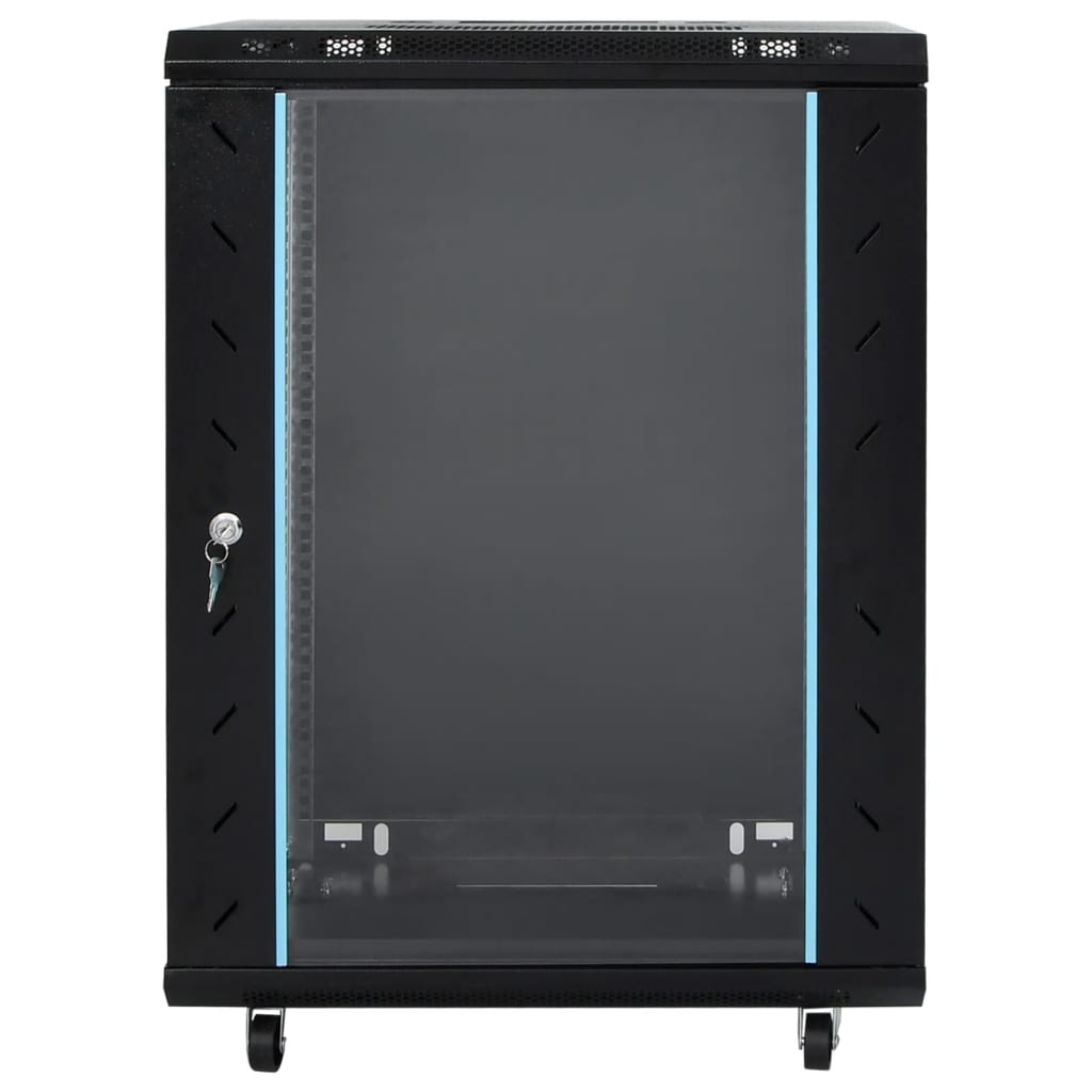 Vidaxl Network cabinet with rotary wheels 15h Ip20 19 53x40x80 cm