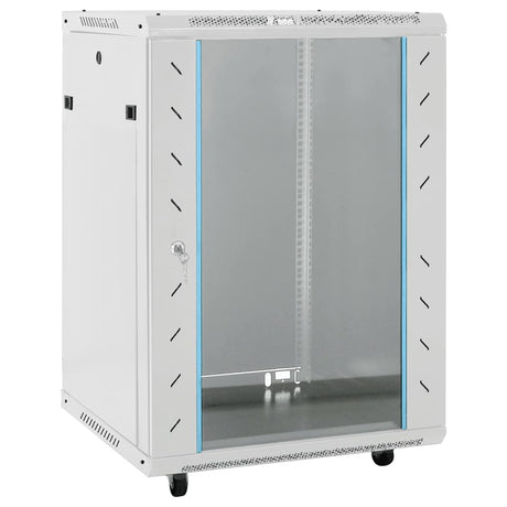 Vidaxl netwerkkast met draaiwieltjes 15u 19 ip20 60x45x86 cm