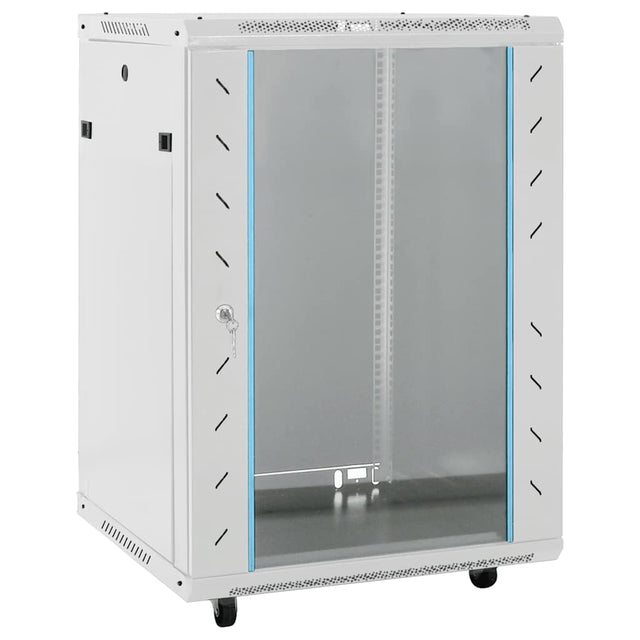 Vidaxl netwerkkast met draaiwieltjes 15u 19 ip20 60x45x86 cm