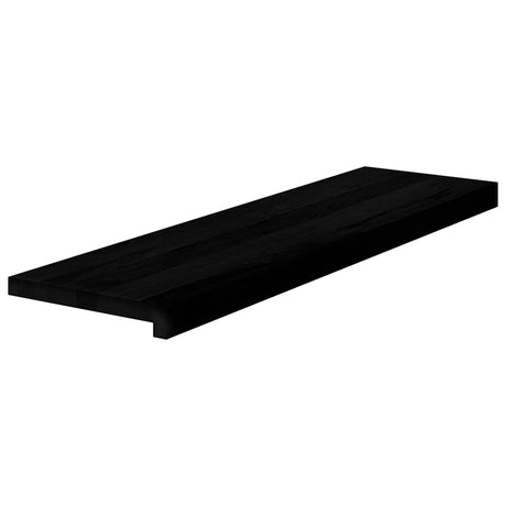 Vidaxl traptreden 4 st 90x25x2 cm massief eikenhout bruin-zwart