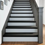 Vidaxl traptreden 4 st 100x30x2 cm massief eikenhout donkerbruin