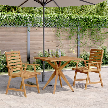 Vidaxl 3-delige tuinset massief acaciahout
