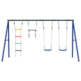 Vidaxl schommelset met schommels, trapeze en ladder
