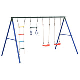 Vidaxl schommelset met schommels, trapeze en ladder