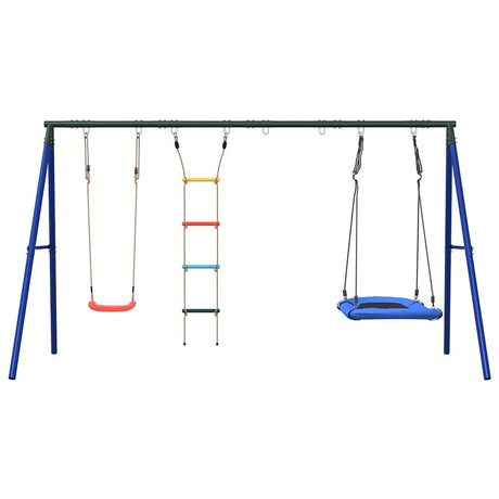 Vidaxl schommelset met schommel, ladder en nestschommel