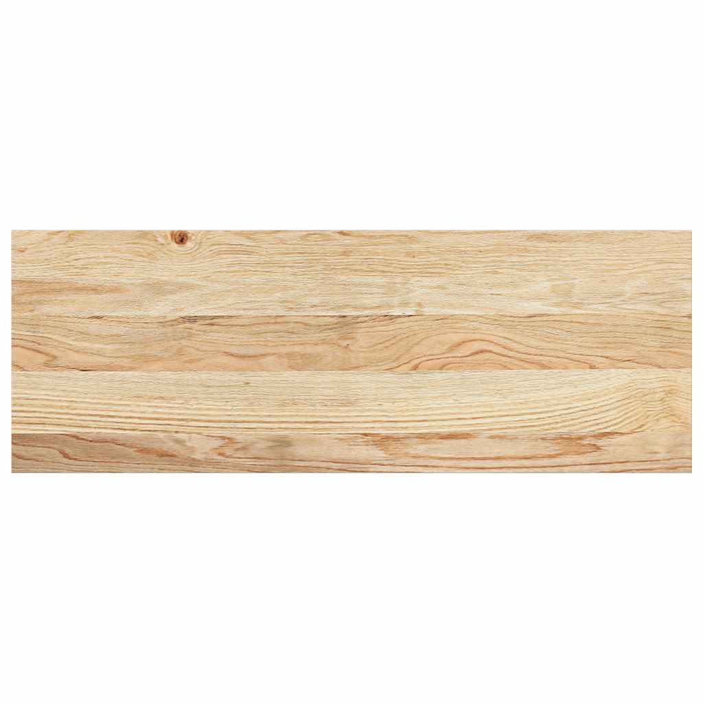 Vidaxl traptreden 2 st 70x25x2 cm onbehandeld massief eikenhout