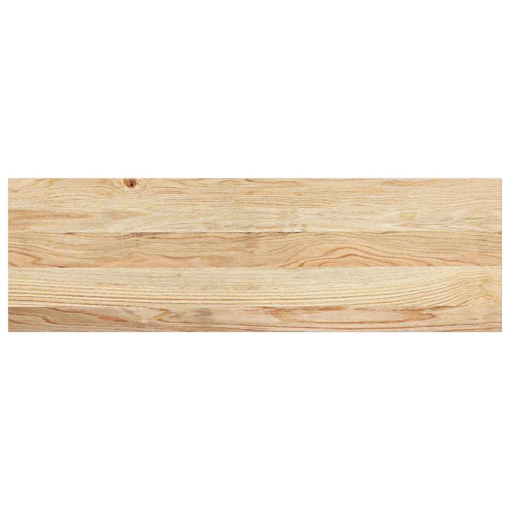 Vidaxl traptreden 2 st 80x30x2 cm onbehandeld massief eikenhout