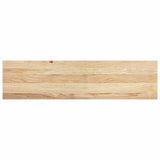 Vidaxl traptreden 2 st 100x30x2 cm onbehandeld massief eikenhout