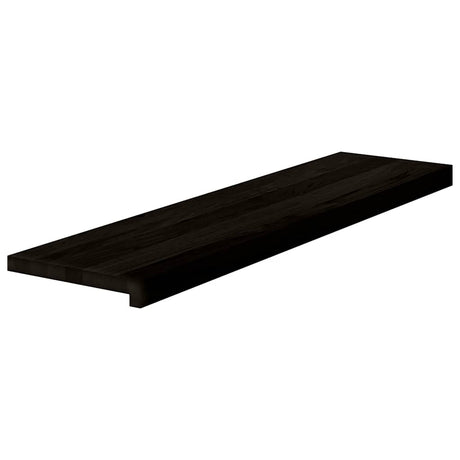 Vidaxl traptreden 2 st 100x30x2 cm massief eikenhout donkerbruin
