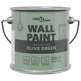 Vidaxl muurverf groen 2,5 l wandprint