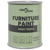 Vidaxl meubelverf groen 10 x 10 x 12 cm wandprint