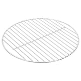 Vidaxl barbecuerooster rond ø34,5 cm 304 roestvrij staal