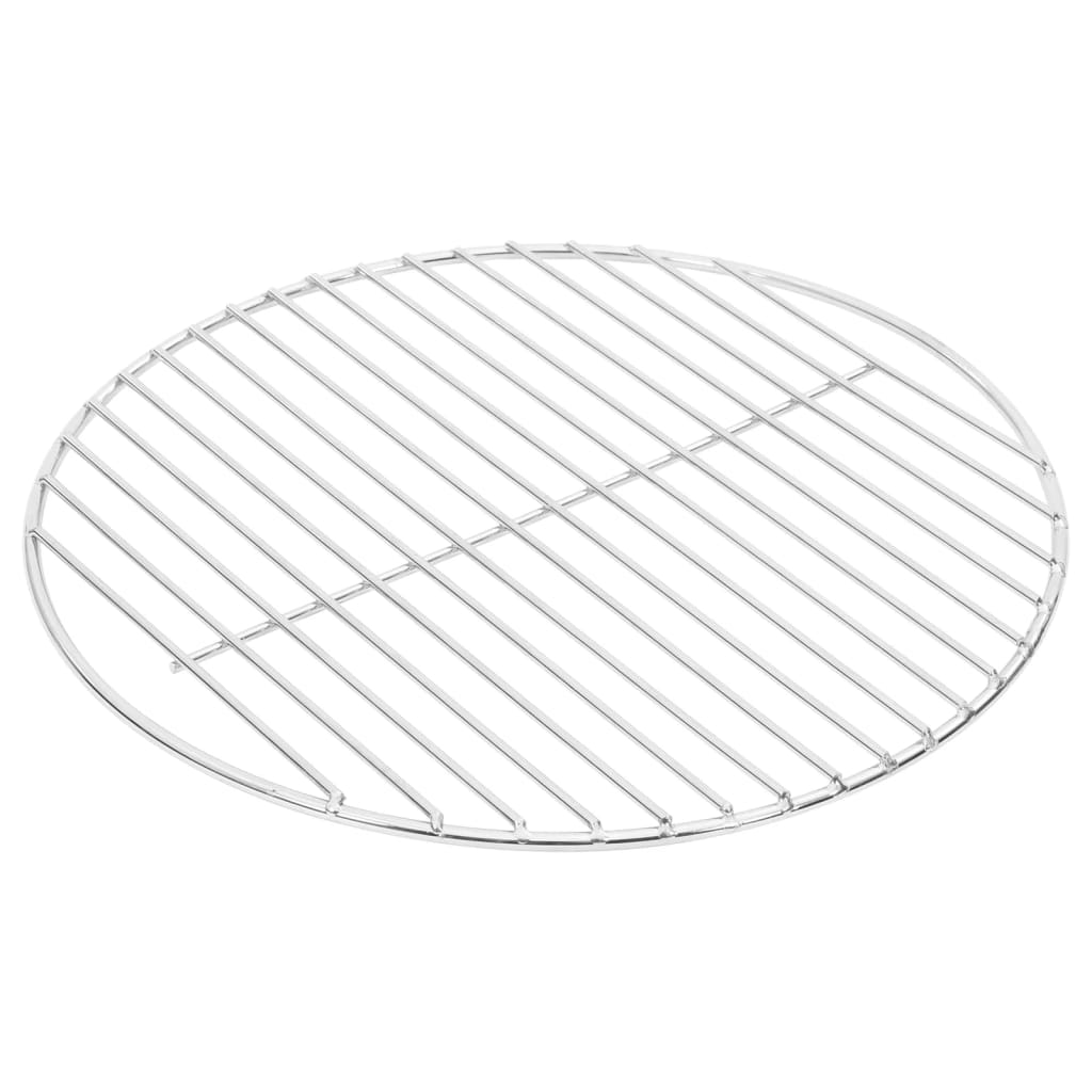 Vidaxl Grillgille Round Ø34,5 cm 304 Edelstahl