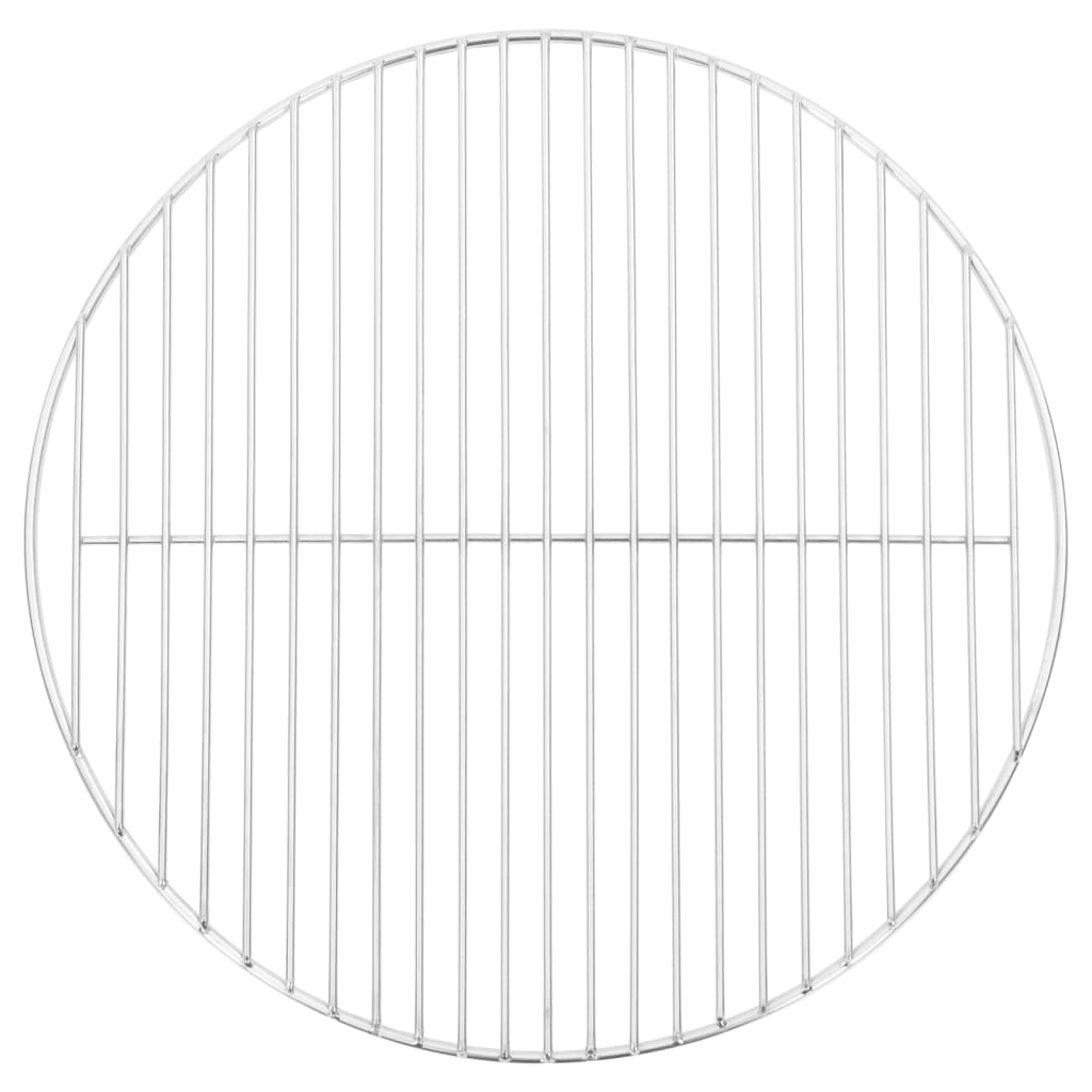 Vidaxl Grillgille Round Ø44.5 cm 304 Edelstahl