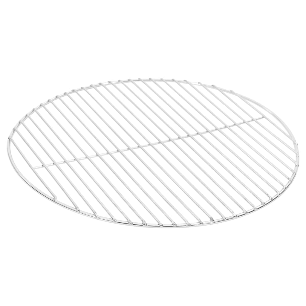 Vidaxl Barbecue Grille Round Ø44,5 cm 304 Rustfrit stål