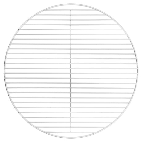 Vidaxl barbecuerooster rond ø50 cm 304 roestvrij staal