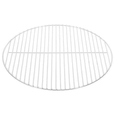 Vidaxl barbecuerooster rond ø50 cm 304 roestvrij staal