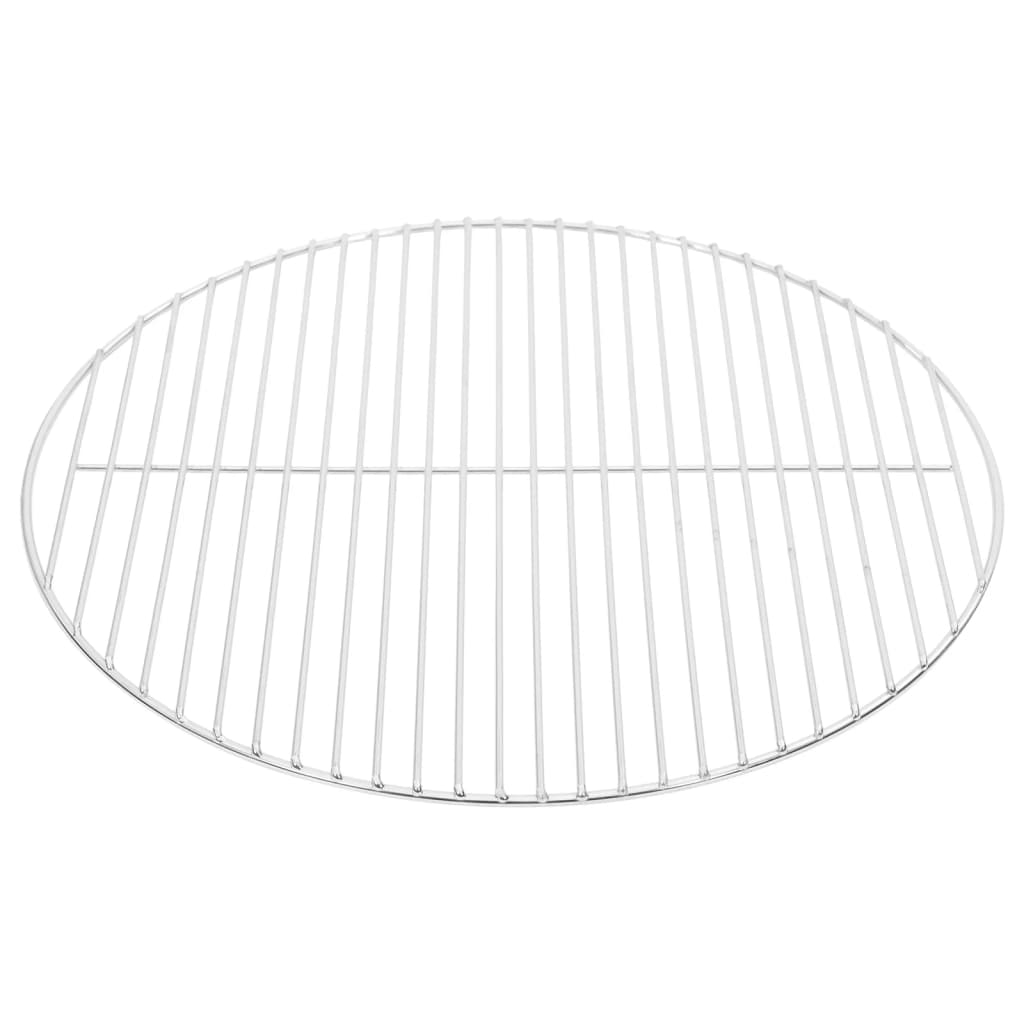 Vidaxl grillgitter rundt ø50 cm 304 rustfrit stål