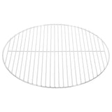 Vidaxl Barbacue Grille Round Ø50 cm 304 acero inoxidable