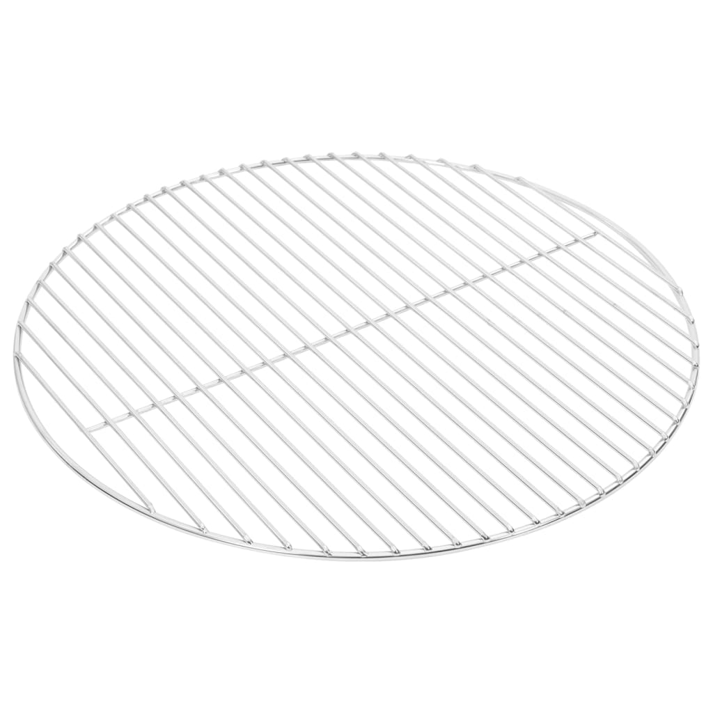 Vidaxl Grillgille Round Ø50 cm 304 Edelstahl