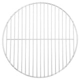 Vidaxl barbecuerooster rond ø37 cm 304 roestvrij staal