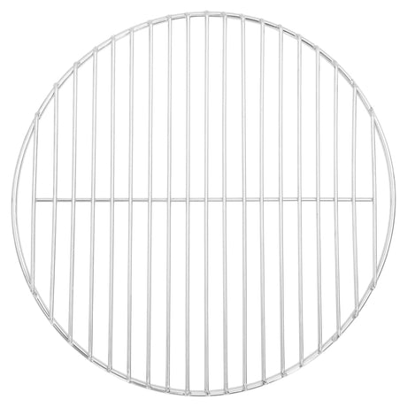 Vidaxl barbecuerooster rond ø37 cm 304 roestvrij staal