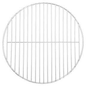 Vidaxl barbecuerooster rond ø37 cm 304 roestvrij staal