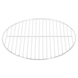 Vidaxl barbecuerooster rond ø37 cm 304 roestvrij staal